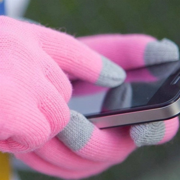 Screen Touch  Knit Gloves For Winter