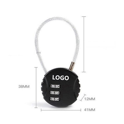 Cable Combination Password Padlock