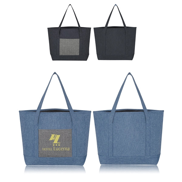 Denim-Like Tote