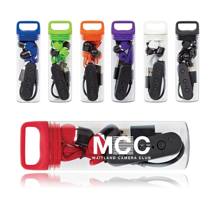Compact-Cased Wireless Earbuds