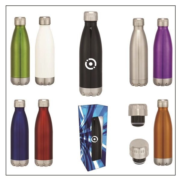 16 Oz. Stainless Bottle With Gift Box