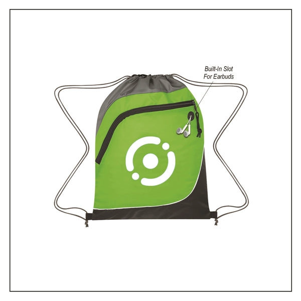 Translucent Drawstring Sports Bag