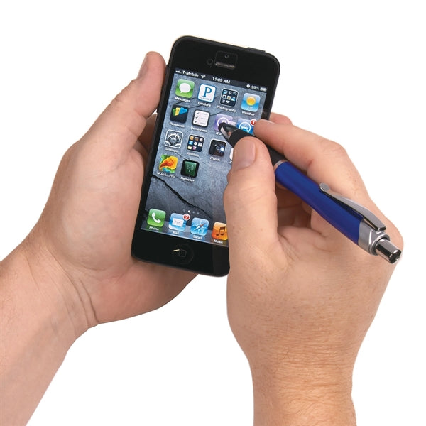 Retractable Pen with Stylus