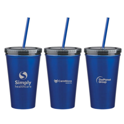 16 Oz. Insulated Stainless Steel Tumbler