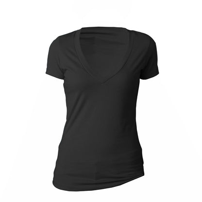 Next Level Deep V-Neck Shirt for Women