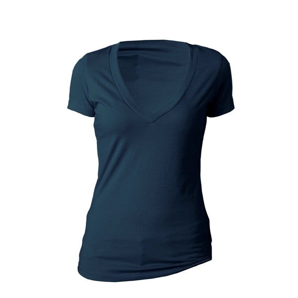 Next Level Deep V-Neck Shirt for Women