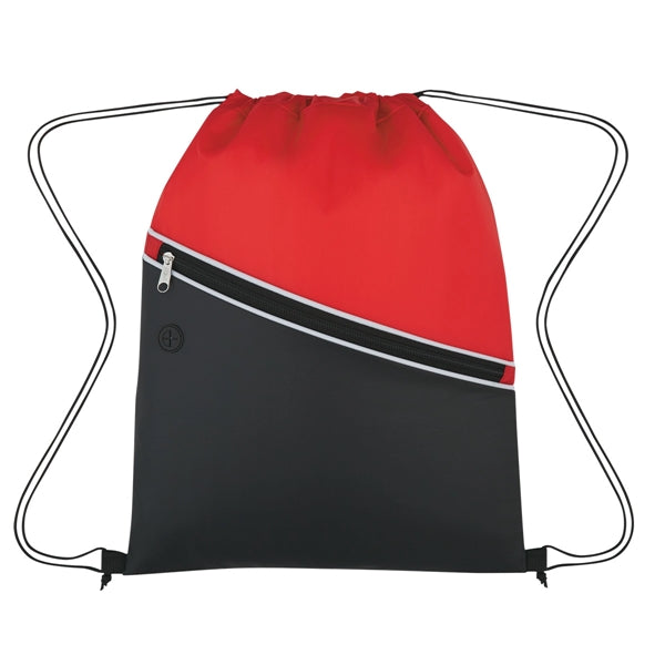 Bicolored Drawstring Cooler