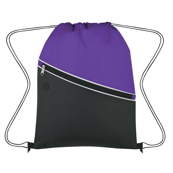 Bicolored Drawstring Cooler