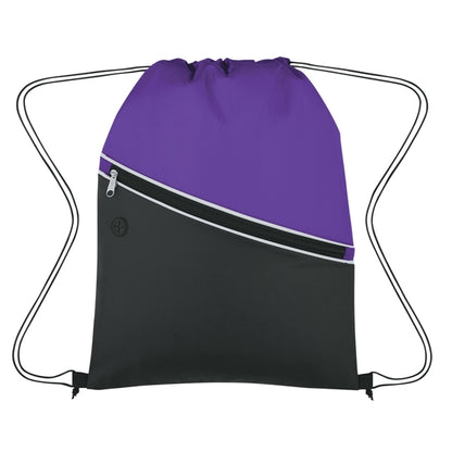 Bicolored Drawstring Cooler