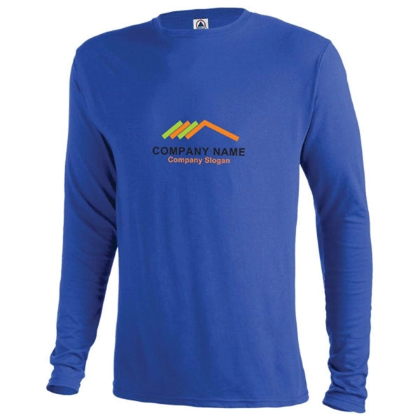 Moisture Wicking Long-Sleeve Adult Tee