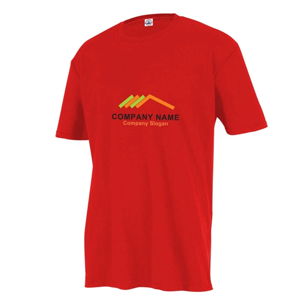 Tagless Athletic Adult Fitted Tee