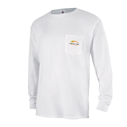 Stylish Long Sleeve Pocket Tee