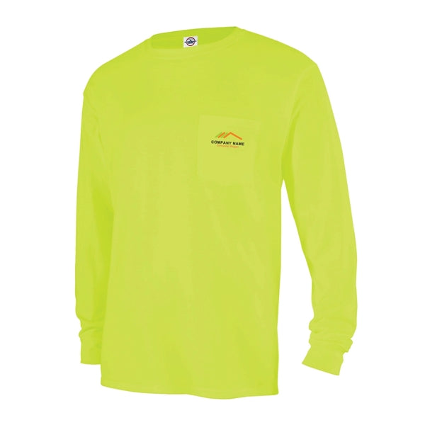 Stylish Long Sleeve Pocket Tee
