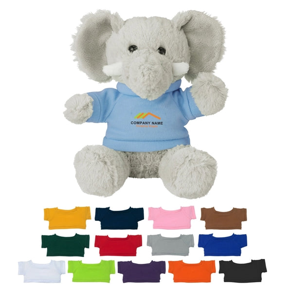 6" Cuddly Elephant