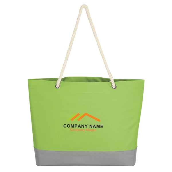 Rope-Handled Beachside Tote