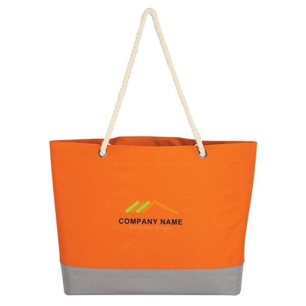 Rope-Handled Beachside Tote