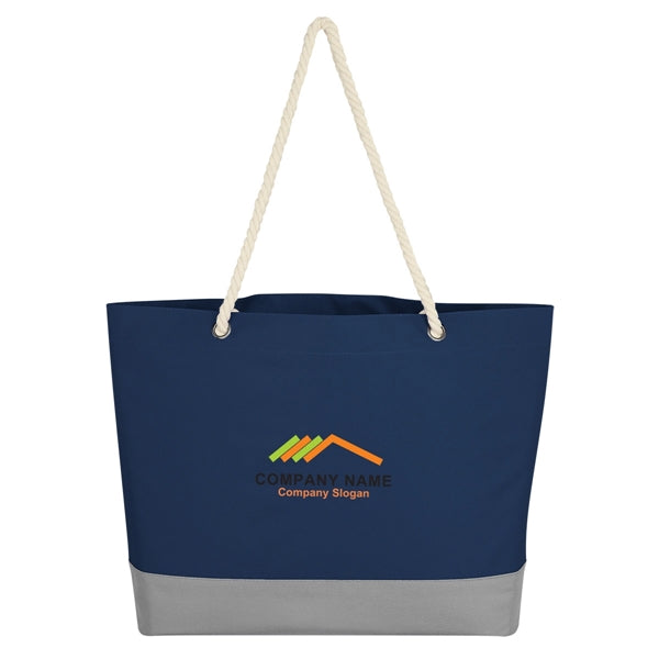 Rope-Handled Beachside Tote