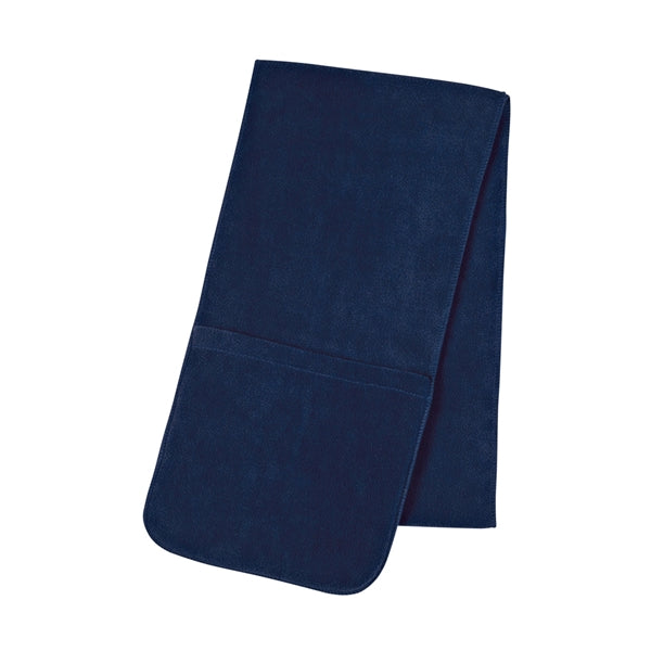 Neck Muffler with Pockets.