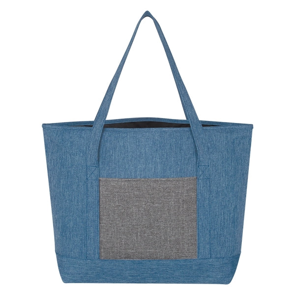 Denim-Like Tote