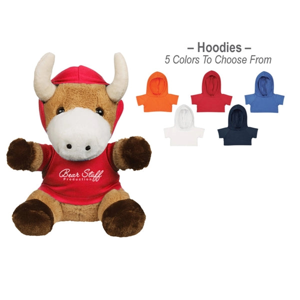8" Bull Stuff Animal