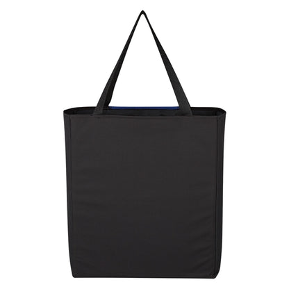Two-tone Geometric Tote Bag