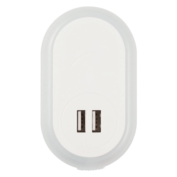 LED Light Adapter with Dual USB Port