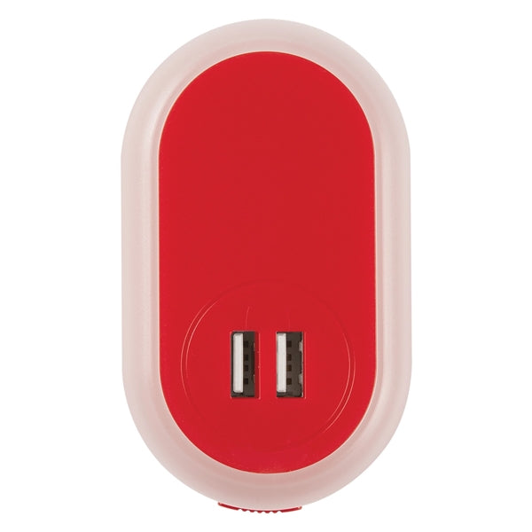 LED Light Adapter with Dual USB Port