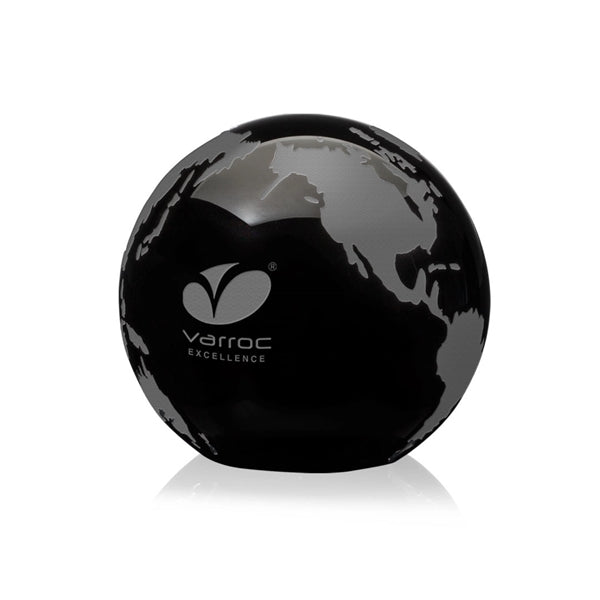 Globe Paperweight - Black