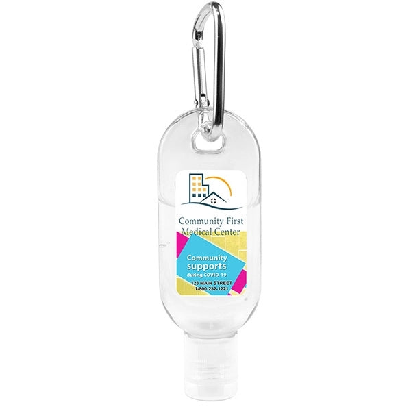 Hand Sanitizer Antibacterial Gel in Flip-Top Bottle