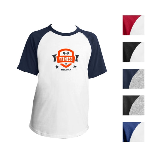 Colorful Raglan Shirt for Kids.