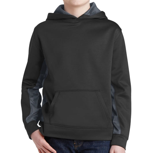 CamoHex Colorblock Hooded Pullover