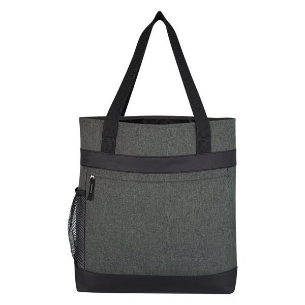 Portable Zippered Tote Bag