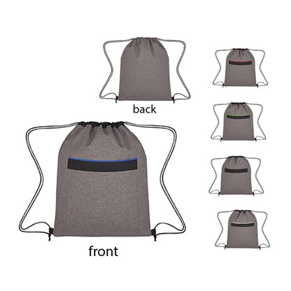 Brighton Heather-Made Athlete's Drawstring Rucksack