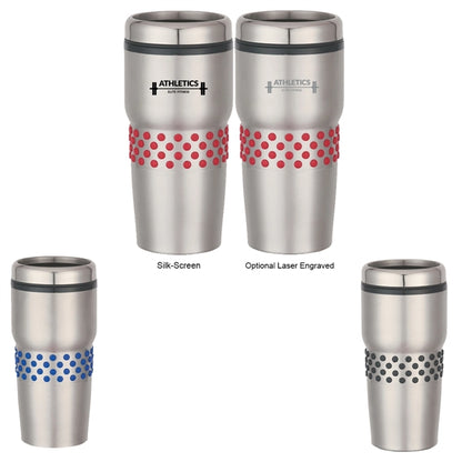 Dotted Grip Double Walled Insulated Mug