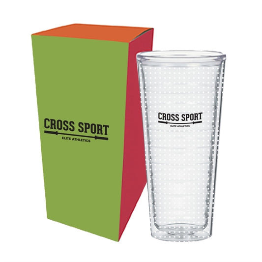 Customizable Durable Swirl Tumbler with Gift Box