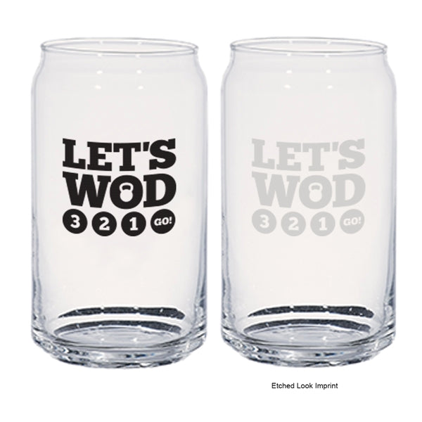 Beer Can-Like Glass