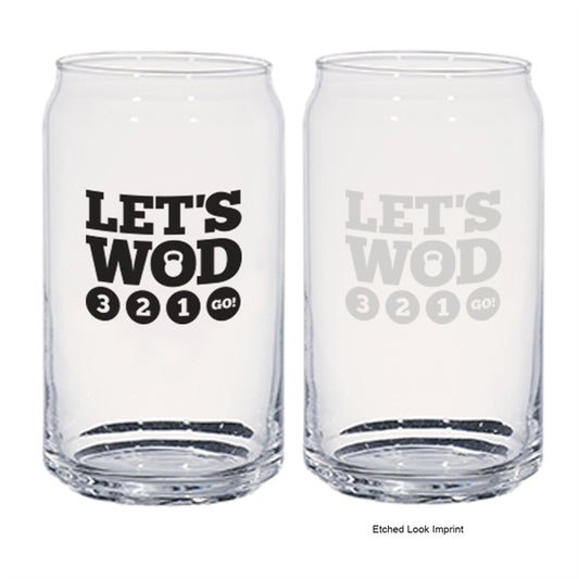 Beer Can-Like Glass
