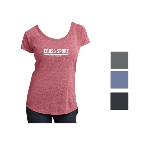 District Made Tri-Blend T-Shirt for Women