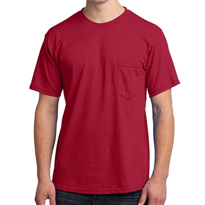 Stylish All-American Tee with Pocket