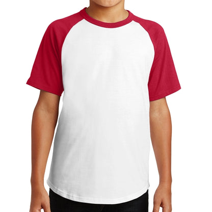Colorful Raglan Shirt for Kids.
