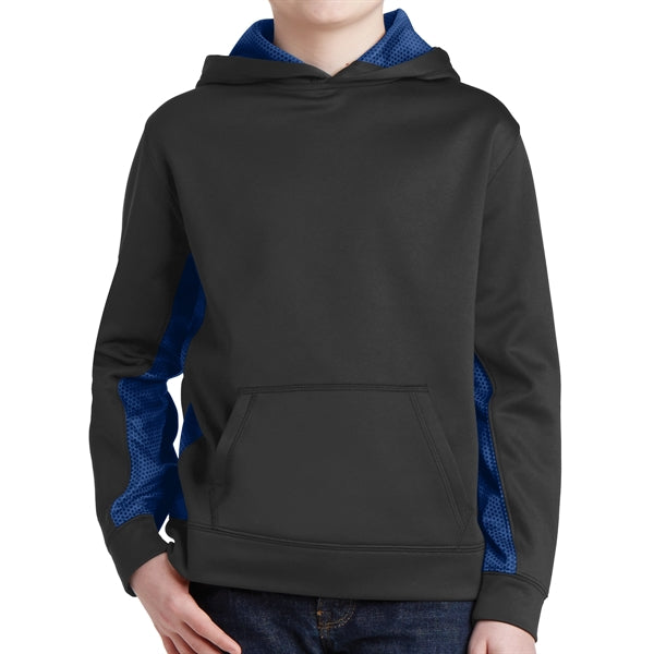 CamoHex Colorblock Hooded Pullover