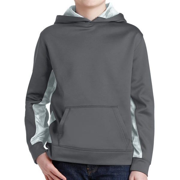 CamoHex Colorblock Hooded Pullover