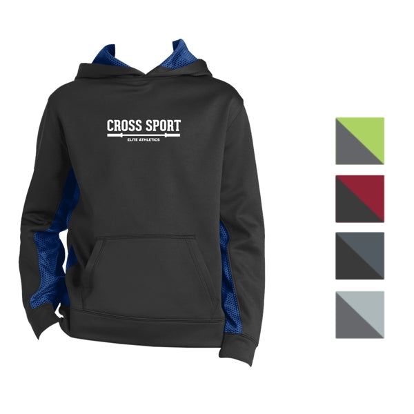 CamoHex Colorblock Hooded Pullover