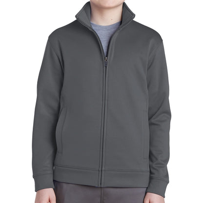 Plier Kids' 100% Polyester Full-Zip Jacket