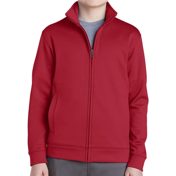 Plier Kids' 100% Polyester Full-Zip Jacket