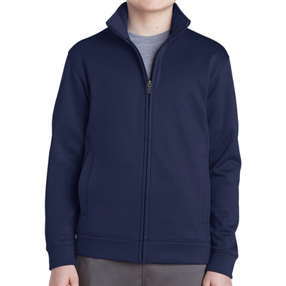 Plier Kids' 100% Polyester Full-Zip Jacket