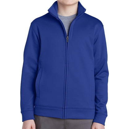 Plier Kids' 100% Polyester Full-Zip Jacket