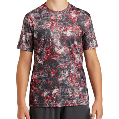 Athletic Teen Polyester Shirt