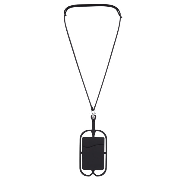 Phone-Holding Silicone Lanyard