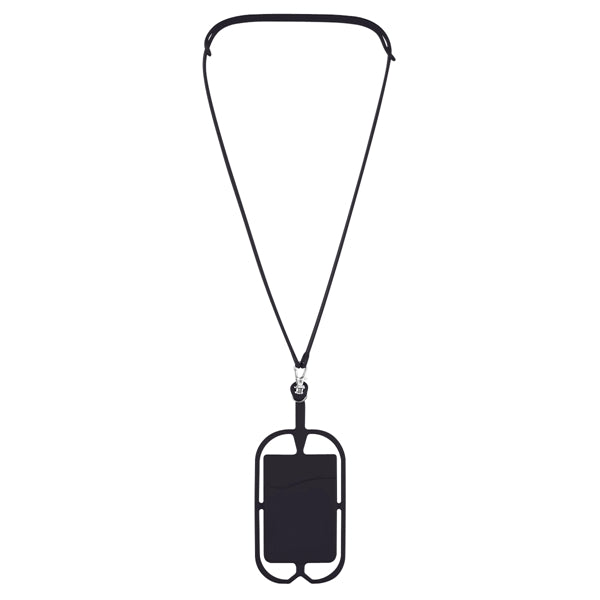 Phone-Holding Silicone Lanyard